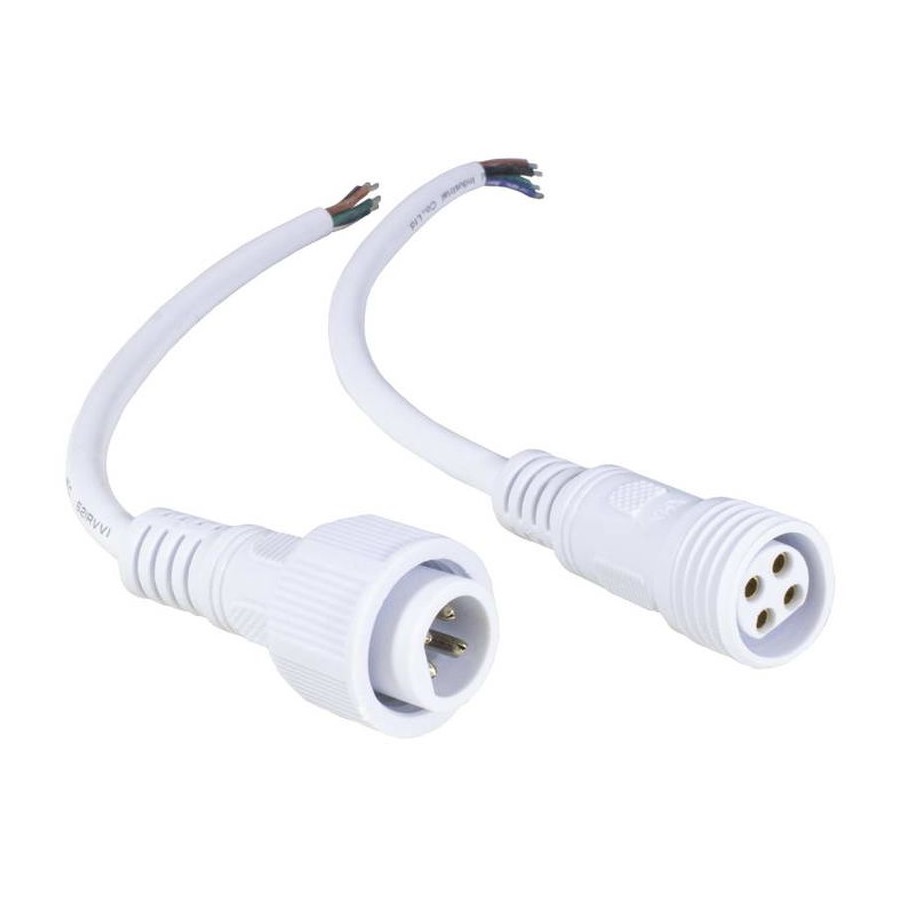 Разъем герметичный 4pin WP L=40 D-18mm 4*0.5mm2