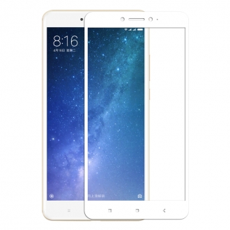 Защитное стекло " С рамкой" Xiaomi Mi Max 2 Белый