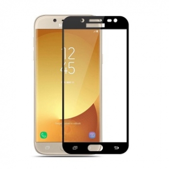 Защитное стекло для SAMSUNG J701 Полное покрытие