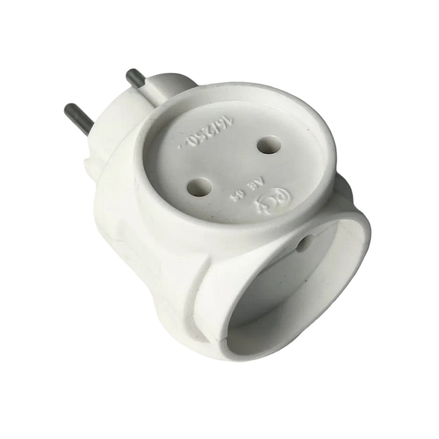 Разветвитель электрический - "тройник" РВ10-105 10A 250V