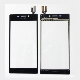 Тачскрин Sony D2303/D2302 (M2/M2 Dual) Черный