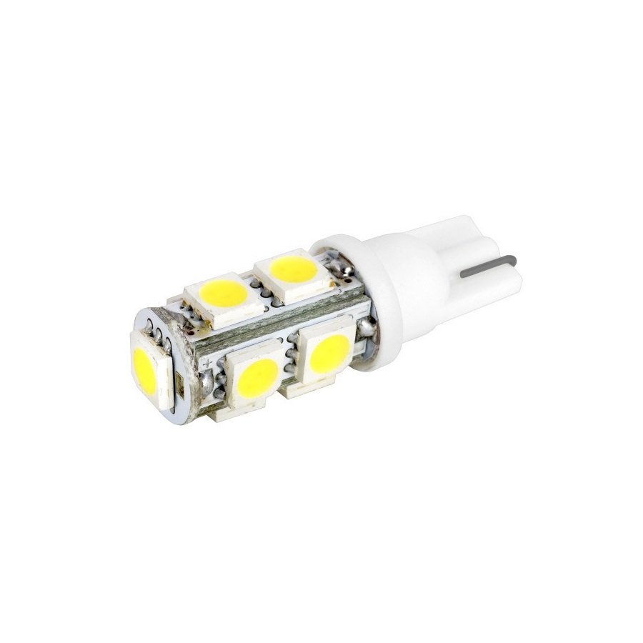 Лампочка светодиодная T10 5050 SMD DC 24V (Cold White)