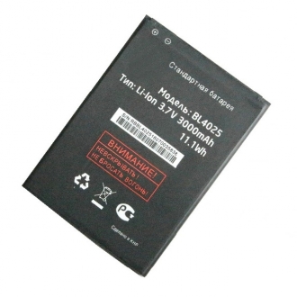 Аккумуляторы для телефонов АКБ Fly BL4025 ( IQ4411/Energie 2 )