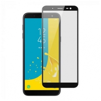Защитное стекло "Полное покрытие" Samsung J600 Черное