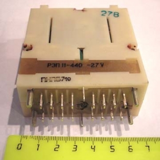 Электромагнитное реле 24V РЭП11-440 -27В