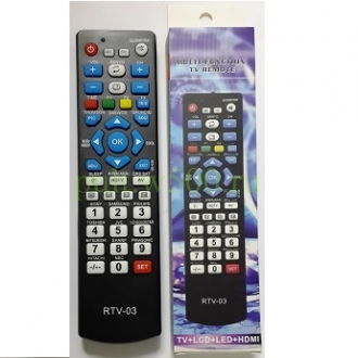 Универсальный ТВ ПДУ MULTI-FUNCTION TV REMOTE RTV-03
