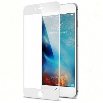 Защитное стекло для iPhone 7/8 Plus белое