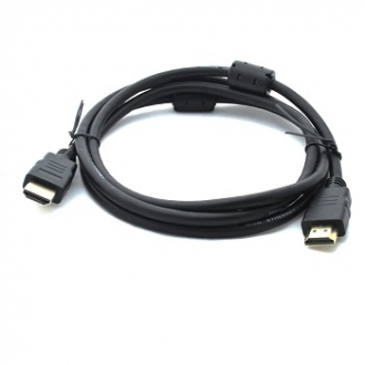 Кабель HDMI штекер - HDMI штекер 5 м GOLD с ферритами PVC 4К+2К
