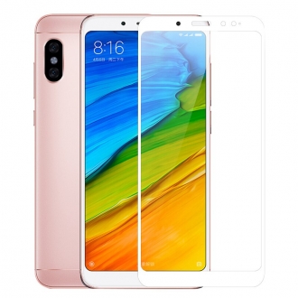 Защитное стекло Xiaomi Redmi Note 5/Note 5 Pro Белое