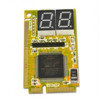 3 в 1 Mini PCI/Mini PCI-E/LPC 2-Digit анализатор POSTCARD