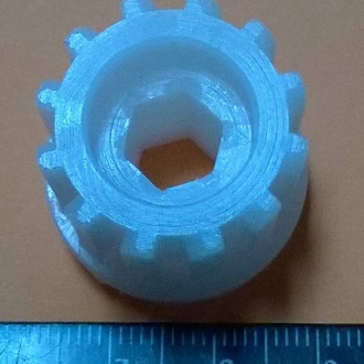 Втулка-муфта шнека Bork/Vitek (шестигранное отверстие)