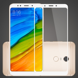 Защитное стекло "Полное покрытие" Xiaomi Redmi 5 Plus Белое