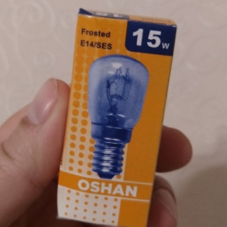Лампа накаливания для холодильника E14 15Вт - изображение 1