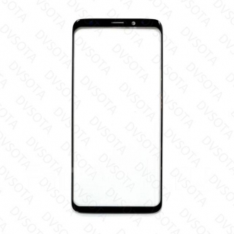 Защитное стекло "С рамкой" Samsung G965F (S9+) Черное