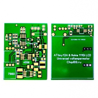 Плата Вольтамперваттметр
