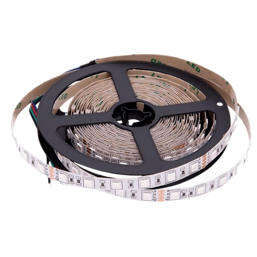 Светодиодная лента 24V 5050 RGB 14,4W/m IP20 300LED 1 метр - изображение 1