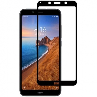 Защитное стекло "Полное покрытие" для Xiaomi Redmi 7A Черное