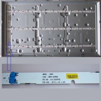 Подсветка SAMSUNG 32" D4GE-320DC0-R2 D4GE-320DC0-R3 BN41-02169A 2014SVS32HD 3228 07 REV1.3 131212 LM
