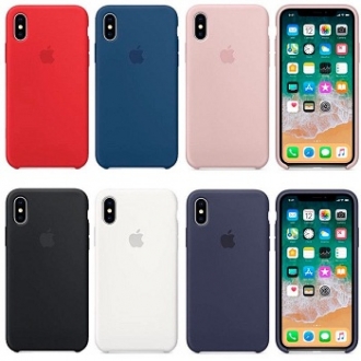 Задние крышки, корпуса, чехлы Iphone X Silicone Case