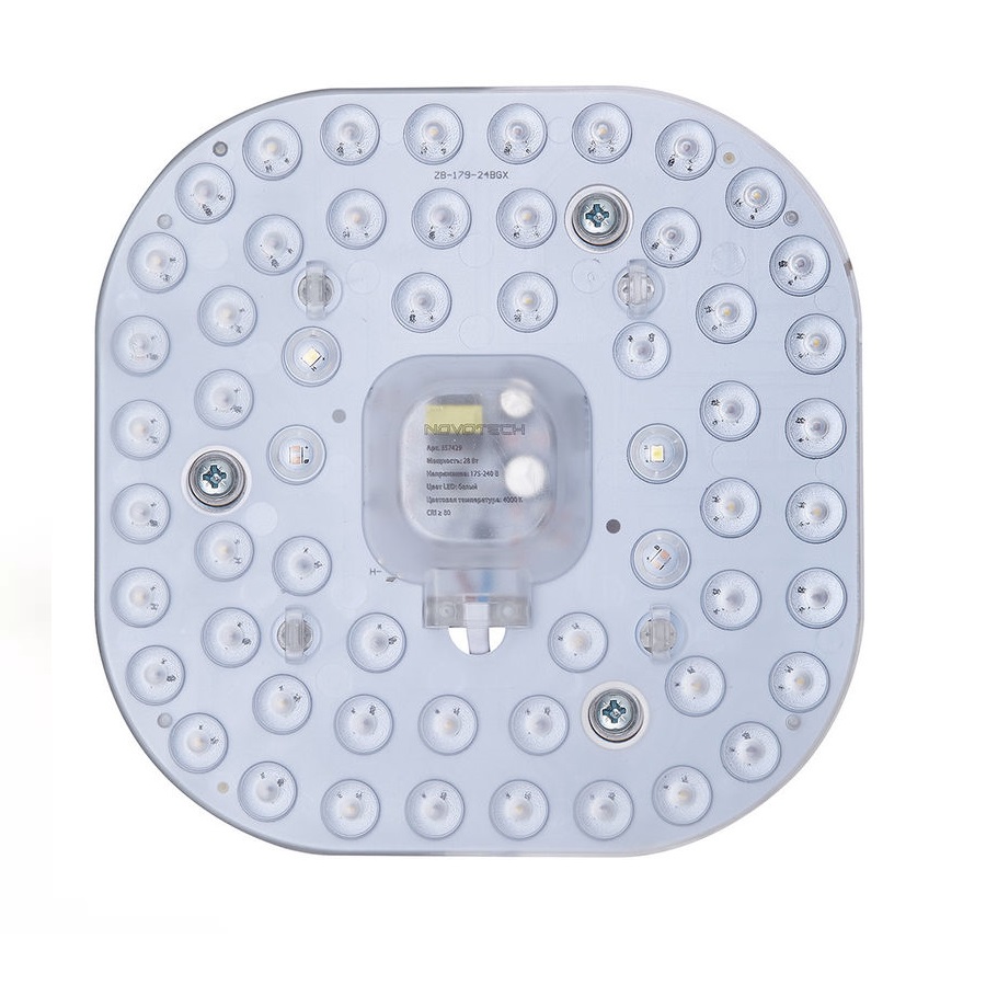 Светодиодный модуль SMD2835 220V 4000K 24W NOVOTECH крепление на магнитах