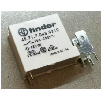 Электромагнитное реле 24V Finder 45.71.7.048.0310 16A 48V
