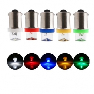 Лампа BA9S T4W T11 LED 12V GREEN