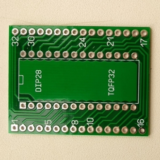 Переходник TQFP32 to DIP28