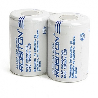 NI-MH аккумулятор ROBITON 1200mAh 4/5SC 1.2v