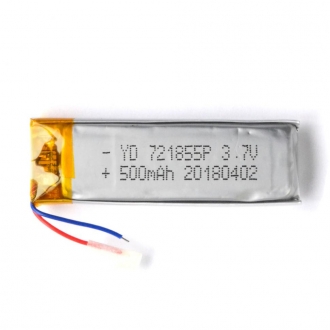 АКБ универсальная 601235 3,7v Li-Pol 300 mAh (6.0*12*35 mm) для видеорегистраторов кейсов наушников - изображение 1