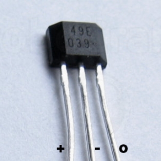 Датчик Холла SS49E (49E867F, OH49E)