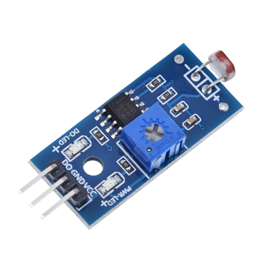 Сенсор светочувствительный модуль (на компараторе LM393) для Arduino 3pin