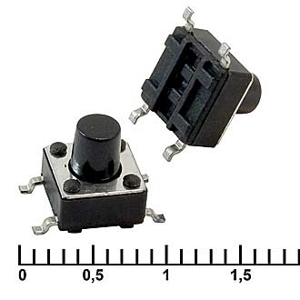 Тактовые кнопки IT-1102WB (6x6x7)