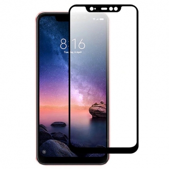 Защитное стекло "Премиум" для Xiaomi Redmi Note 6 Pro Черное