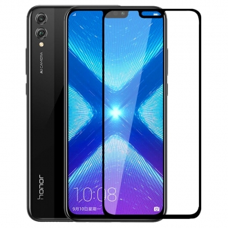 Защитное стекло "Полное покрытие" Huawei Honor 8X Черное