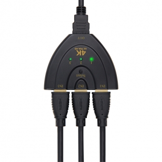 HDMI 3 порта сплиттер 4K HDR