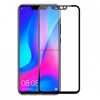 Защитное стекло "Полное покрытие" для Huawei Honor View 10 Черное