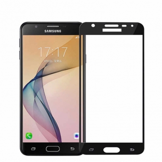 Защитное стекло "Полное покрытие" для Samsung G570F (J5 Prime) Черное