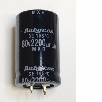 Конденсатор: 2200 UF 80V 105*C 25*30