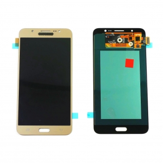 Дисплей для Samsung J730F (J7 2017) в сборе с тачскрином Золото - (AMOLED, с регулировкой подсветки