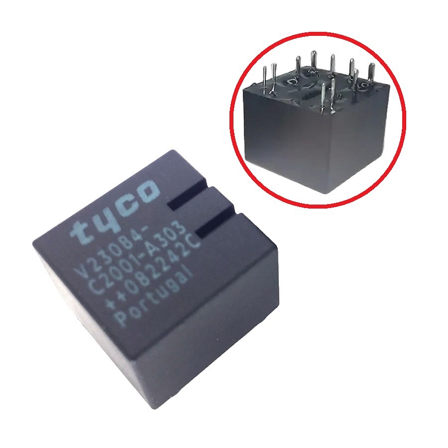 Реле TYCO V23084-C2001-A303 30A 12V 10pin