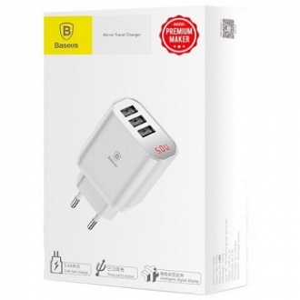 Сетевой адаптер Baseus 3.4A CCAL-BH02