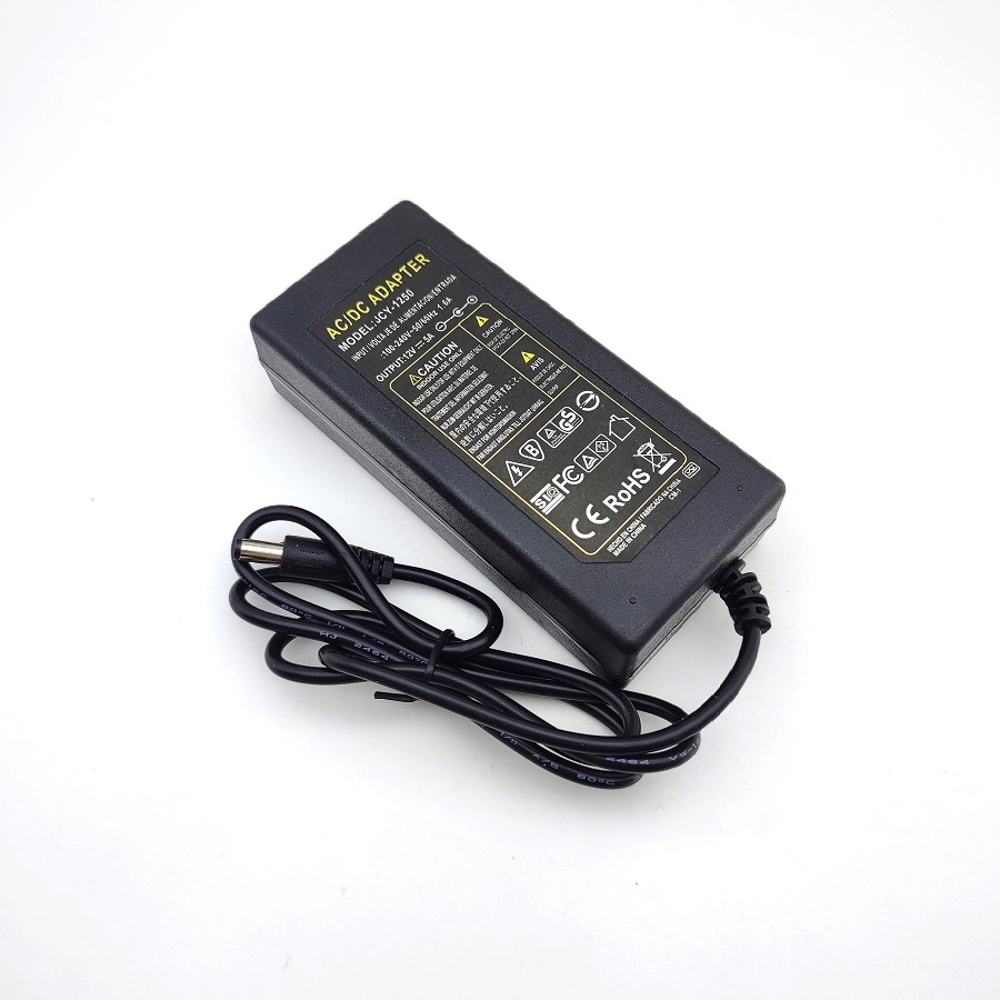 Блок питания JDT-60W\JCY-1250 (12V 5A) 2.5х5.5мм