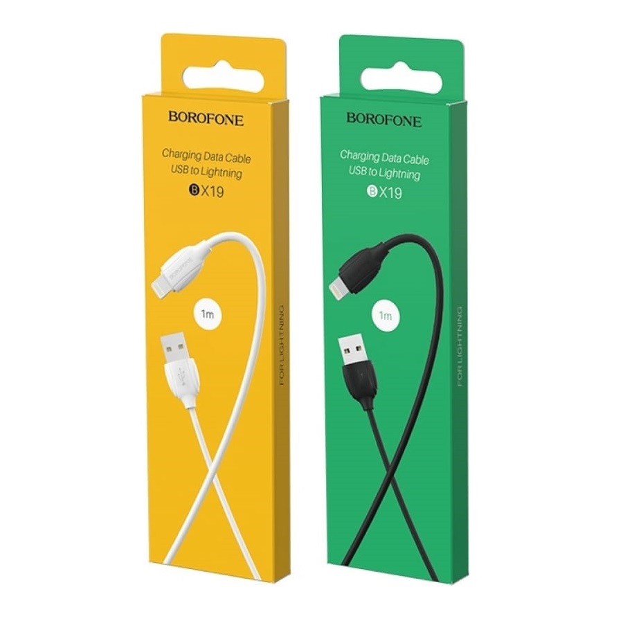 Кабель MicroUSB BOROFONE BX19 1m круглый 2.4A 1штука