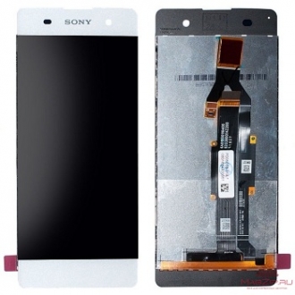 Дисплей для Sony F3111/F3112 (XA/XA Dual) в сборе с тачскрином Черный, Белый