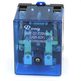 Электромагнитное реле 220V JQX-62F 220VDC 80A - изображение 1