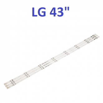 Комплект подсветки LG 43" HC430DGN-SLNX1 UF64_UHD_A 43LH60_FHD_A 43UF6400 43UF640V 43UF6407 43UH610V