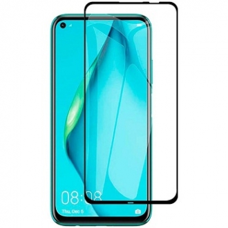 Защитное стекло "Полное покрытие" для Huawei P40 Lite Черное