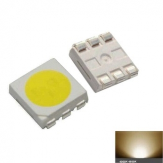 Светодиоды SMD 5050 1W 100-110Lm 4000-4500K 3.4V