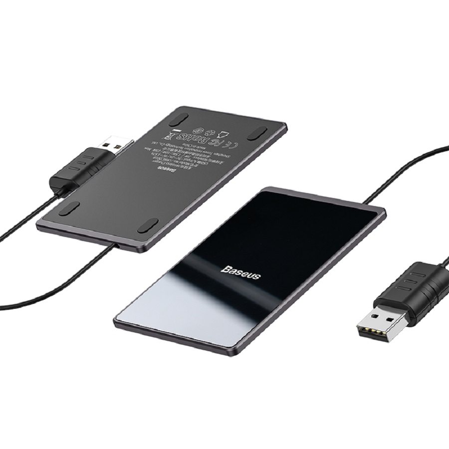 Беспроводная зарядка Baseus Card Ultra-thin WX01B - изображение 1