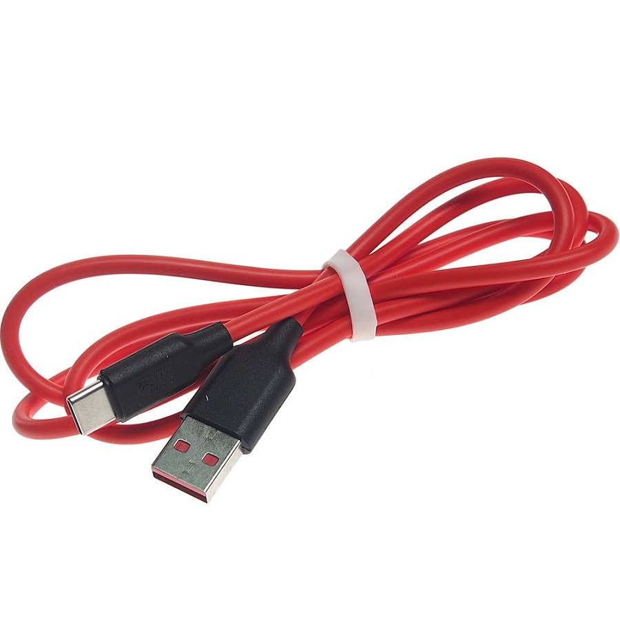 USB кабель FaisON HX39 Type-C 1м 2.4A Силикон Красный